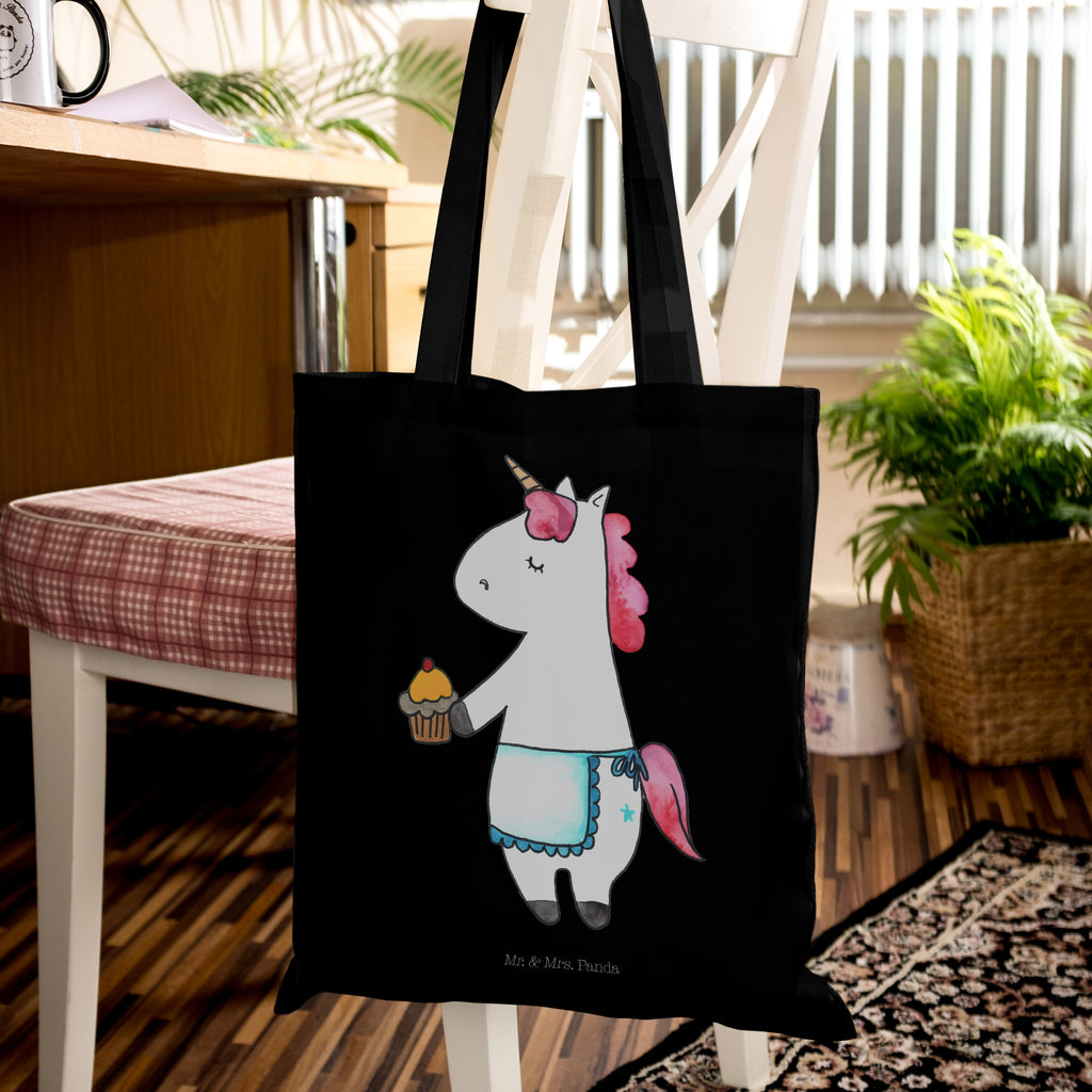 Tragetasche Einhorn Muffin Beuteltasche, Beutel, Einkaufstasche, Jutebeutel, Stoffbeutel, Einhorn, Einhörner, Einhorn Deko, Pegasus, Unicorn, Geburtstag, Backen, Muffin, Kekse, Geburtstagsgrüße, Glückwünsche, Liebesgrüße, Grüße