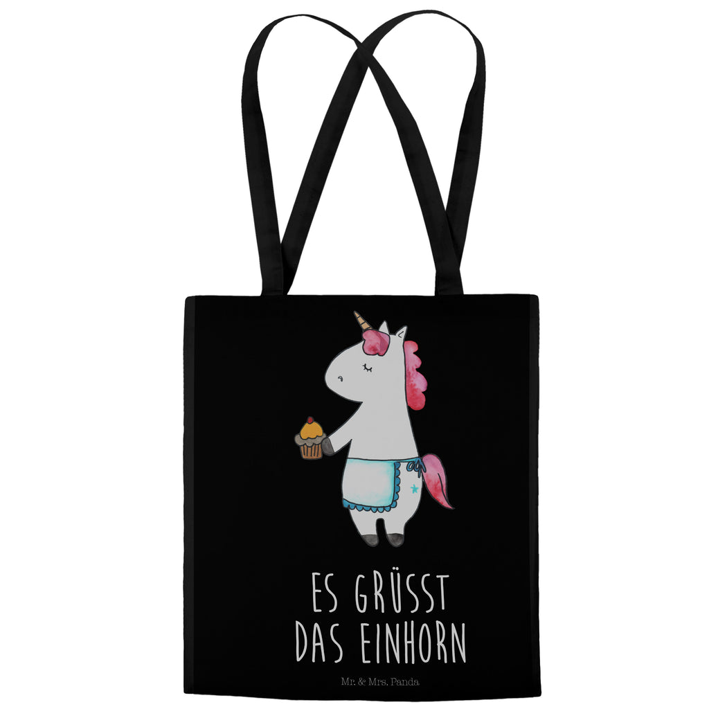 Tragetasche Einhorn Muffin Beuteltasche, Beutel, Einkaufstasche, Jutebeutel, Stoffbeutel, Einhorn, Einhörner, Einhorn Deko, Pegasus, Unicorn, Geburtstag, Backen, Muffin, Kekse, Geburtstagsgrüße, Glückwünsche, Liebesgrüße, Grüße