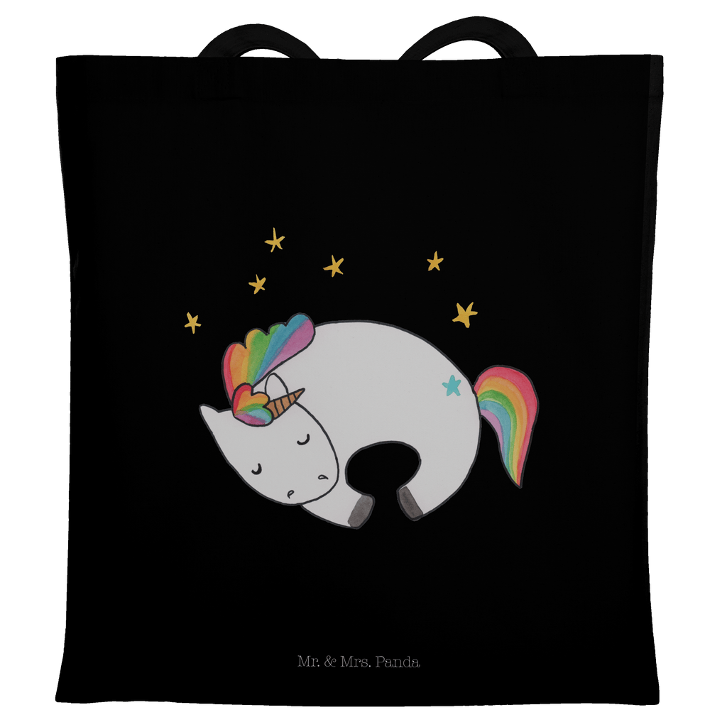 Tragetasche Einhorn Nacht Beuteltasche, Beutel, Einkaufstasche, Jutebeutel, Stoffbeutel, Einhorn, Einhörner, Einhorn Deko, Pegasus, Unicorn, Träume, Traum, unicorn, Realität, Menschen, Geschenk, Ruhe, Freundin