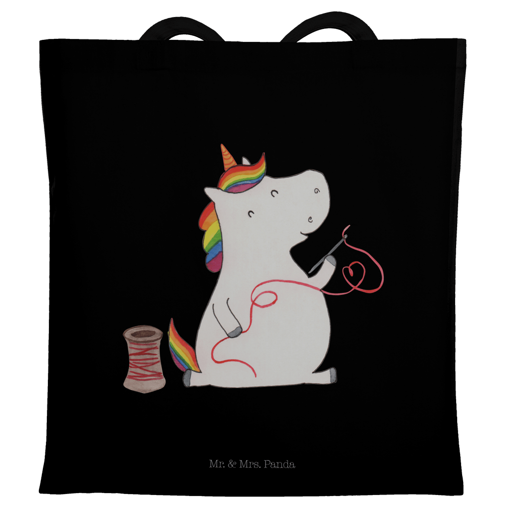 Tragetasche Einhorn Näherin Beuteltasche, Beutel, Einkaufstasche, Jutebeutel, Stoffbeutel, Einhorn, Einhörner, Einhorn Deko, Pegasus, Unicorn, Näherin, nähen, Mädchen, Freundin, Häkeln, Stricken, basteln, Nähzimmer
