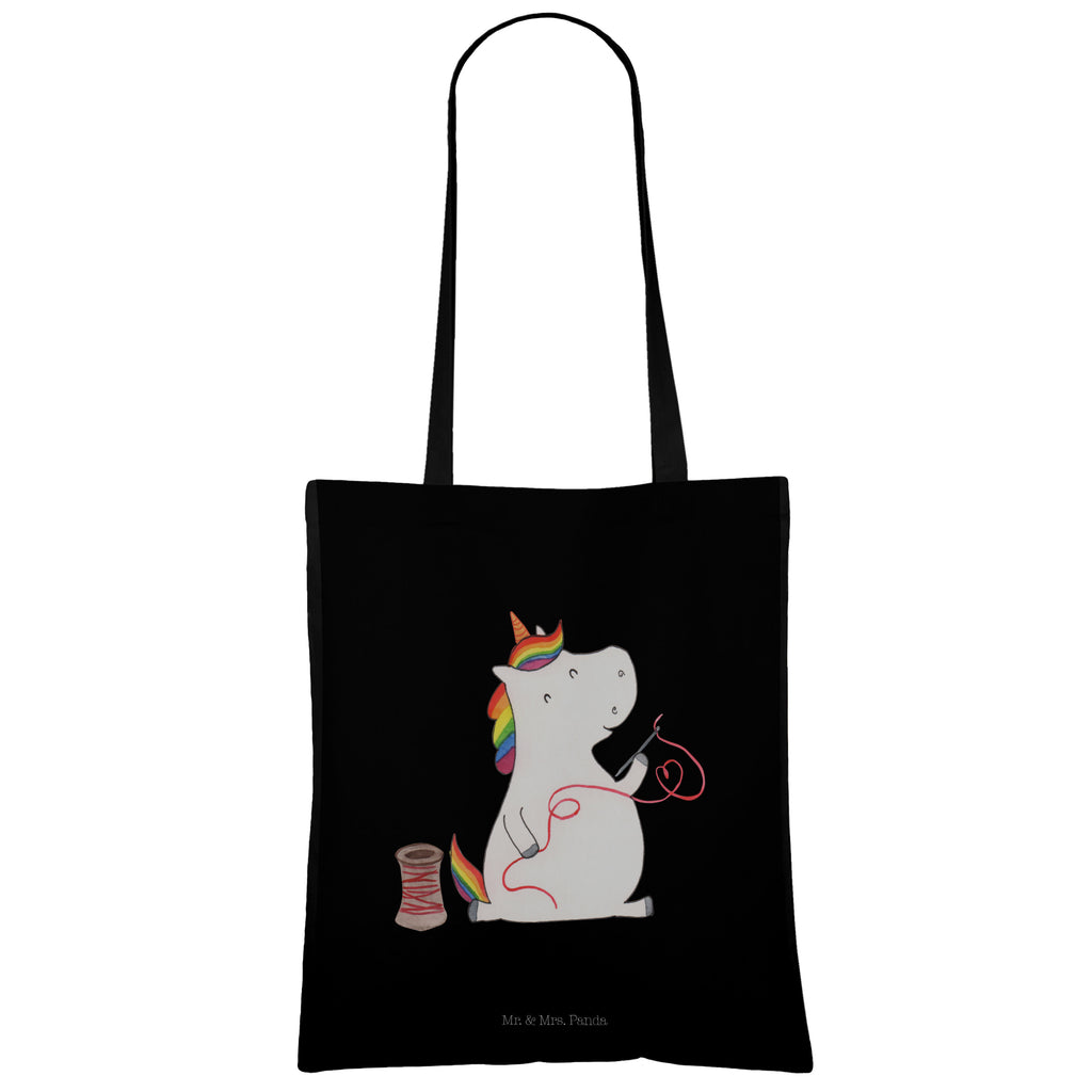Tragetasche Einhorn Näherin Beuteltasche, Beutel, Einkaufstasche, Jutebeutel, Stoffbeutel, Einhorn, Einhörner, Einhorn Deko, Pegasus, Unicorn, Näherin, nähen, Mädchen, Freundin, Häkeln, Stricken, basteln, Nähzimmer