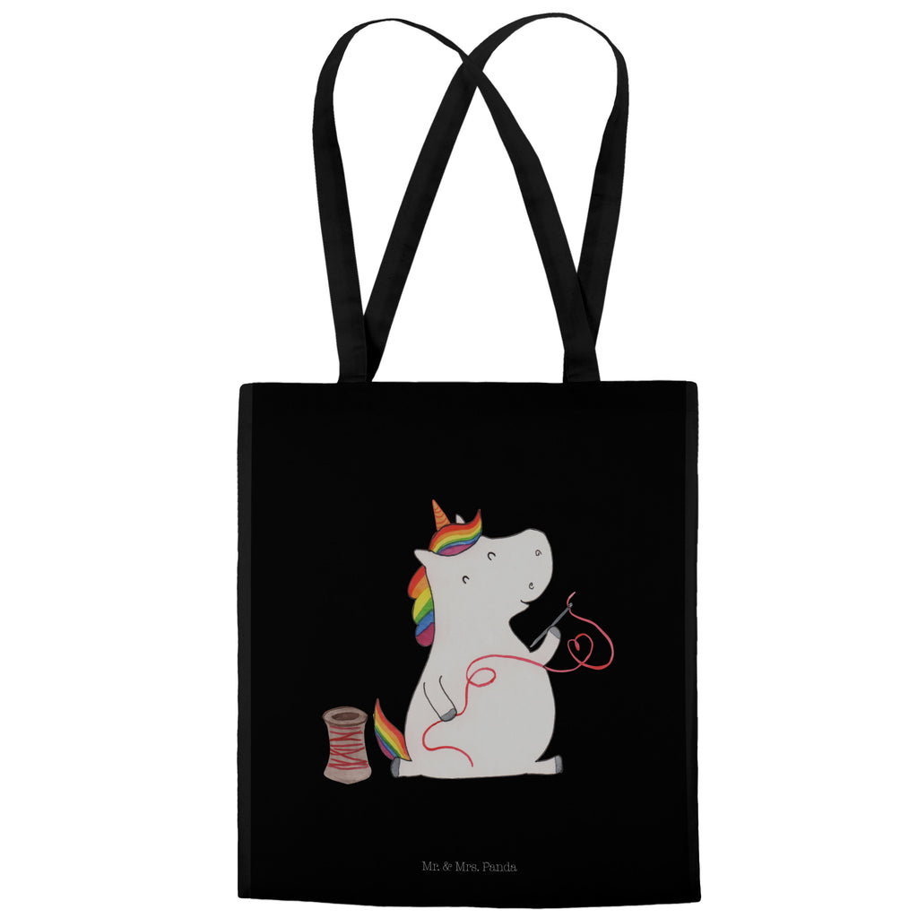 Tragetasche Einhorn Näherin Beuteltasche, Beutel, Einkaufstasche, Jutebeutel, Stoffbeutel, Einhorn, Einhörner, Einhorn Deko, Pegasus, Unicorn, Näherin, nähen, Mädchen, Freundin, Häkeln, Stricken, basteln, Nähzimmer