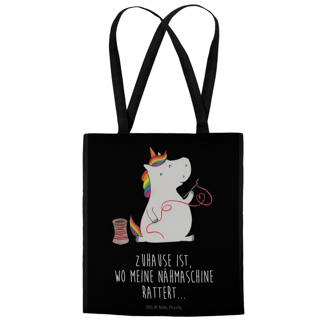 Tragetasche Einhorn Näherin Beuteltasche, Beutel, Einkaufstasche, Jutebeutel, Stoffbeutel, Einhorn, Einhörner, Einhorn Deko, Pegasus, Unicorn, Näherin, nähen, Mädchen, Freundin, Häkeln, Stricken, basteln, Nähzimmer