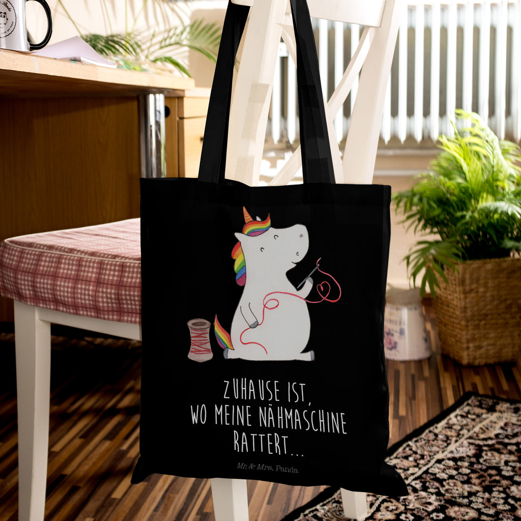 Tragetasche Einhorn Näherin Beuteltasche, Beutel, Einkaufstasche, Jutebeutel, Stoffbeutel, Einhorn, Einhörner, Einhorn Deko, Pegasus, Unicorn, Näherin, nähen, Mädchen, Freundin, Häkeln, Stricken, basteln, Nähzimmer