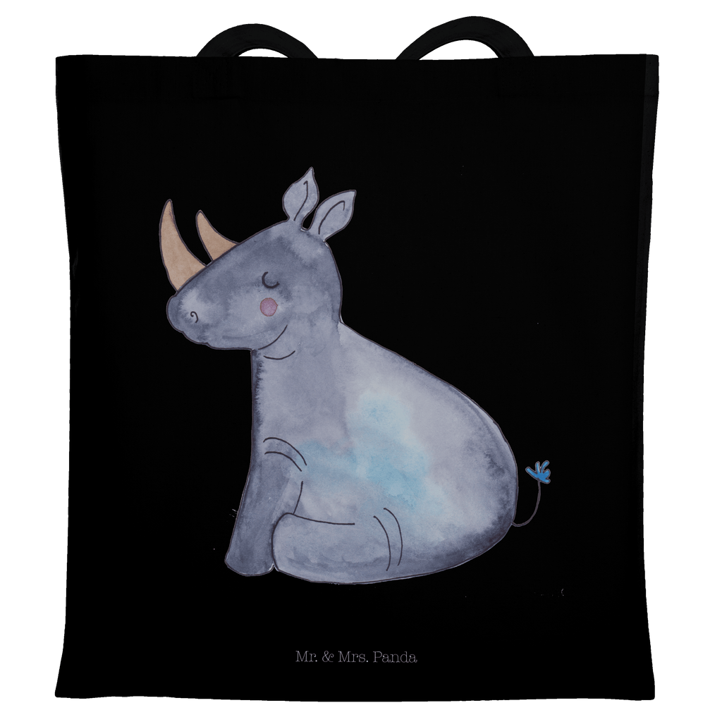 Tragetasche Einhorn Nashorn Beuteltasche, Beutel, Einkaufstasche, Jutebeutel, Stoffbeutel, Einhorn, Einhörner, Einhorn Deko, Pegasus, Unicorn, Regenbogen, witzig, lustig, Zoo, Glitzer, Einhornpower, Erwachsenwerden, Nashorn, Nashörner