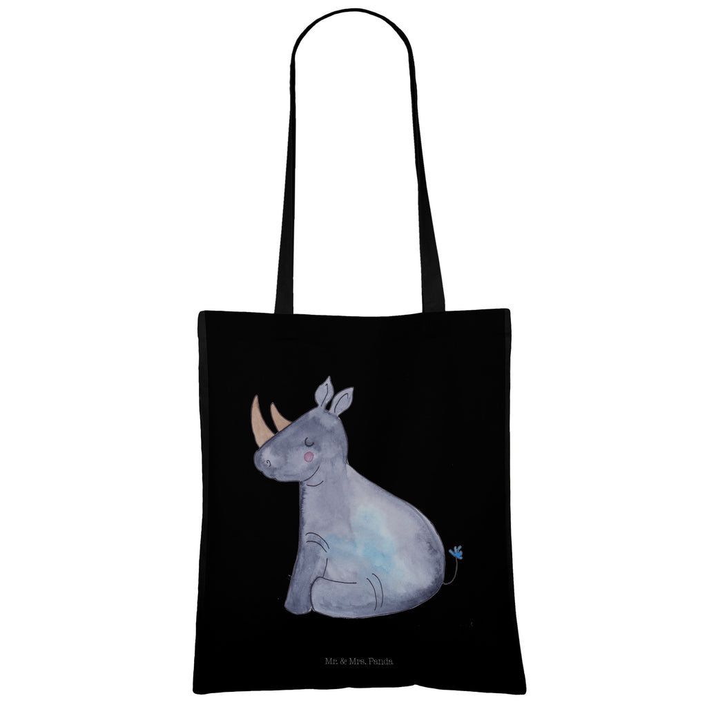 Tragetasche Einhorn Nashorn Beuteltasche, Beutel, Einkaufstasche, Jutebeutel, Stoffbeutel, Einhorn, Einhörner, Einhorn Deko, Pegasus, Unicorn, Regenbogen, witzig, lustig, Zoo, Glitzer, Einhornpower, Erwachsenwerden, Nashorn, Nashörner