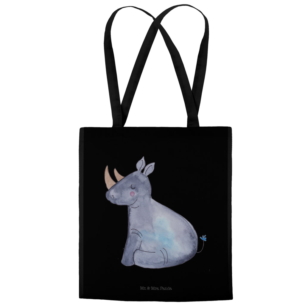 Tragetasche Einhorn Nashorn Beuteltasche, Beutel, Einkaufstasche, Jutebeutel, Stoffbeutel, Einhorn, Einhörner, Einhorn Deko, Pegasus, Unicorn, Regenbogen, witzig, lustig, Zoo, Glitzer, Einhornpower, Erwachsenwerden, Nashorn, Nashörner