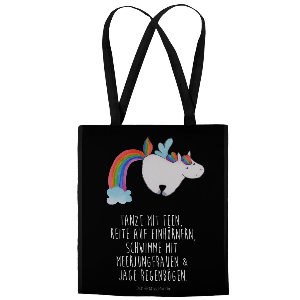Tragetasche Einhorn Pegasus Beuteltasche, Beutel, Einkaufstasche, Jutebeutel, Stoffbeutel, Einhorn, Einhörner, Einhorn Deko, Pegasus, Unicorn, Regenbogen, Spielen, Realität, Glitzer, Erwachsenwerden