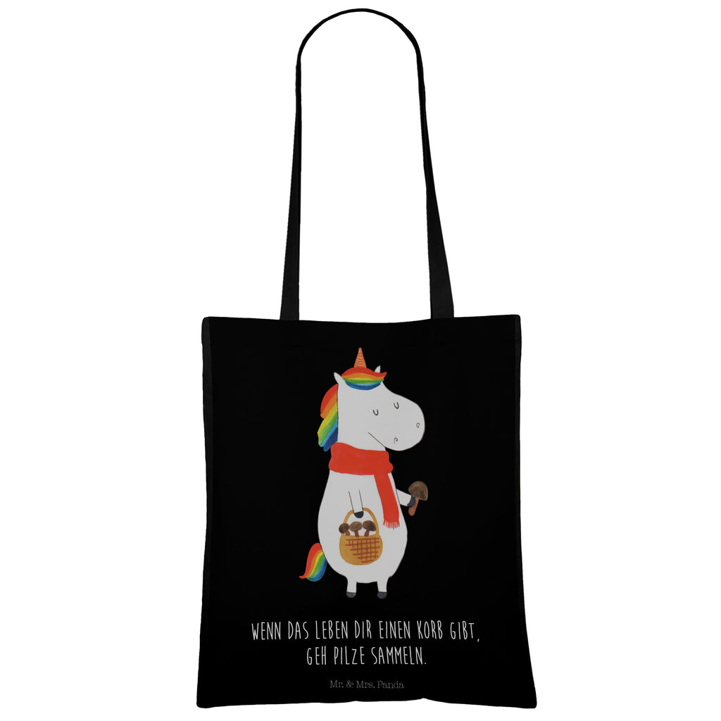 Tragetasche Einhorn Pilz Beuteltasche, Beutel, Einkaufstasche, Jutebeutel, Stoffbeutel, Einhorn, Einhörner, Einhorn Deko, Pegasus, Unicorn, Pilze, Pilzsammler, Motivation, Spruch, Liebeskummer