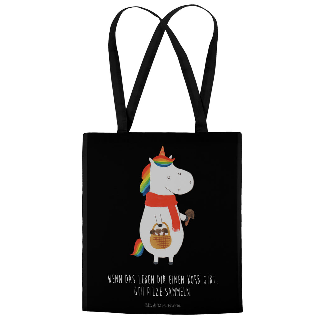 Tragetasche Einhorn Pilz Beuteltasche, Beutel, Einkaufstasche, Jutebeutel, Stoffbeutel, Einhorn, Einhörner, Einhorn Deko, Pegasus, Unicorn, Pilze, Pilzsammler, Motivation, Spruch, Liebeskummer