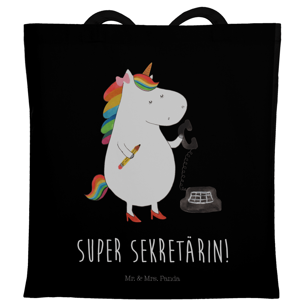 Tragetasche Einhorn Sekretärin Beuteltasche, Beutel, Einkaufstasche, Jutebeutel, Stoffbeutel, Einhorn, Einhörner, Einhorn Deko, Pegasus, Unicorn, Sekretärin, Büro, Rechtsanwältin, Rechtsanwaltsgehilfin, Steuerbüro, Steuerkanzlei, Bürokraft, Bürohilfe