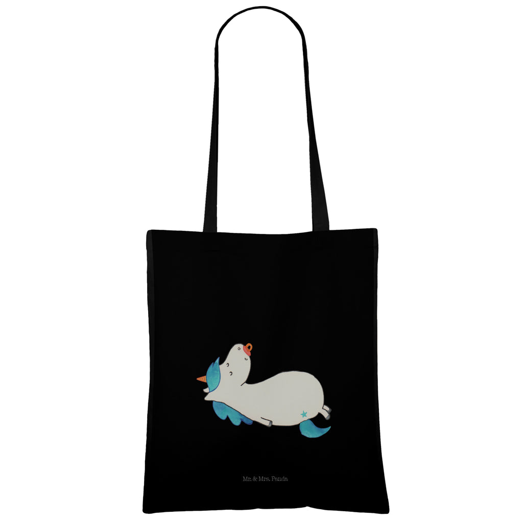 Tragetasche Einhorn Schnullie Beuteltasche, Beutel, Einkaufstasche, Jutebeutel, Stoffbeutel, Einhorn, Einhörner, Einhorn Deko, Pegasus, Unicorn, Baby, Kleinkind, Geburt, Geburtstag, Säugling, Schnuller, Geschenk Geburt, Mutter, Mama