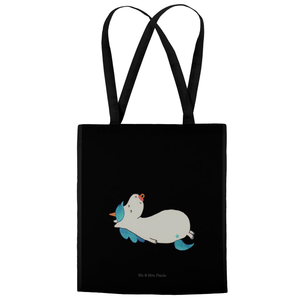 Tragetasche Einhorn Schnullie Beuteltasche, Beutel, Einkaufstasche, Jutebeutel, Stoffbeutel, Einhorn, Einhörner, Einhorn Deko, Pegasus, Unicorn, Baby, Kleinkind, Geburt, Geburtstag, Säugling, Schnuller, Geschenk Geburt, Mutter, Mama