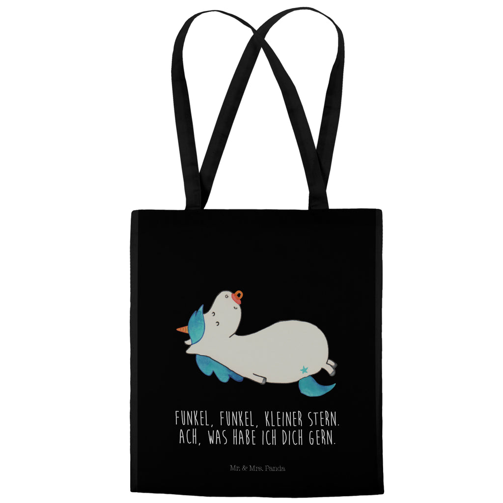 Tragetasche Einhorn Schnullie Beuteltasche, Beutel, Einkaufstasche, Jutebeutel, Stoffbeutel, Einhorn, Einhörner, Einhorn Deko, Pegasus, Unicorn, Baby, Kleinkind, Geburt, Geburtstag, Säugling, Schnuller, Geschenk Geburt, Mutter, Mama
