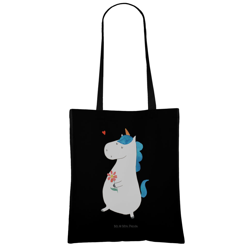 Tragetasche Einhorn Spaziergang Beuteltasche, Beutel, Einkaufstasche, Jutebeutel, Stoffbeutel, Einhorn, Einhörner, Einhorn Deko, Pegasus, Unicorn, Glitzer, Blumen, Spaziergang, Motivation, Gute Laune, Freude, Freundin, Mutter, Schwester