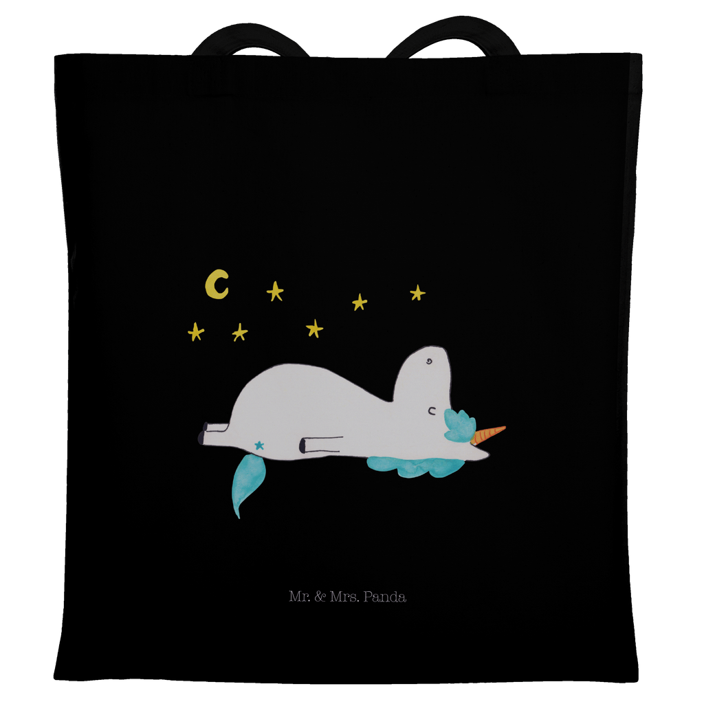 Tragetasche Einhorn Sternenhimmel Beuteltasche, Beutel, Einkaufstasche, Jutebeutel, Stoffbeutel, Einhorn, Einhörner, Einhorn Deko, Pegasus, Unicorn, Sterne, Dachschaden, Verrückt, Sternenhimmel