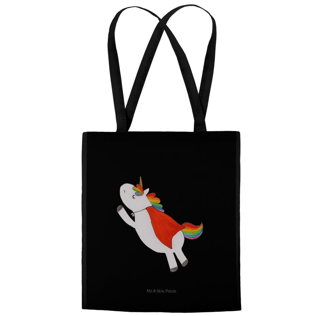 Tragetasche Einhorn Super Beuteltasche, Beutel, Einkaufstasche, Jutebeutel, Stoffbeutel, Einhorn, Einhörner, Einhorn Deko, Pegasus, Unicorn, Traummann, Superheld, Held, Freundin, Geschenk, Girl, Mädchen