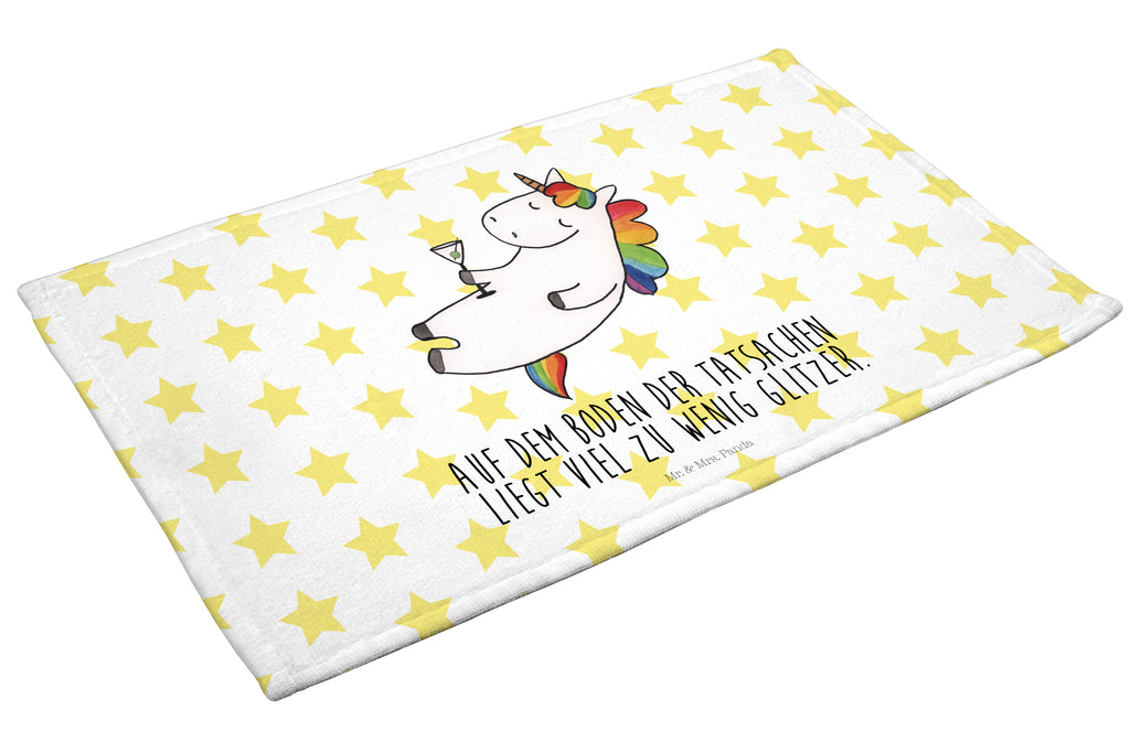 Gäste Handtuch Einhorn Cocktail Gästetuch, Reisehandtuch, Sport Handtuch, Frottier, Kinder Handtuch, Einhorn, Einhörner, Einhorn Deko, Pegasus, Unicorn, Party, Spaß, Feiern, Caipirinha, Rum, Cuba Libre, Sekt, Freundin, Geburtstag, lustig, witzig, Spruch, Glitzer