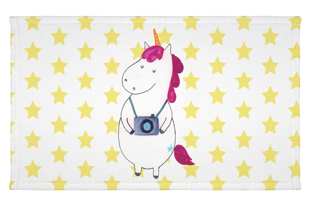 Gäste Handtuch Einhorn Fotograf Gästetuch, Reisehandtuch, Sport Handtuch, Frottier, Kinder Handtuch, Einhorn, Einhörner, Einhorn Deko, Pegasus, Unicorn, Fotograf, Fotografie, Kamera, Reisen, Weltreise, Weltenbummler, Urlaub, Tourist, Kurztrip, Reise, Städtereise
