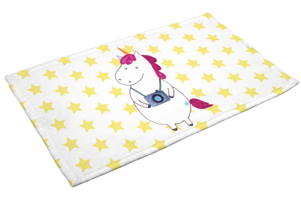 Gäste Handtuch Einhorn Fotograf Gästetuch, Reisehandtuch, Sport Handtuch, Frottier, Kinder Handtuch, Einhorn, Einhörner, Einhorn Deko, Pegasus, Unicorn, Fotograf, Fotografie, Kamera, Reisen, Weltreise, Weltenbummler, Urlaub, Tourist, Kurztrip, Reise, Städtereise