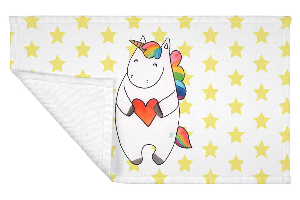 Gäste Handtuch Einhorn Herz Gästetuch, Reisehandtuch, Sport Handtuch, Frottier, Kinder Handtuch, Einhorn, Einhörner, Einhorn Deko, Pegasus, Unicorn, Herz, schlimm, böse, witzig, lustig, Freundin, anders, bunt