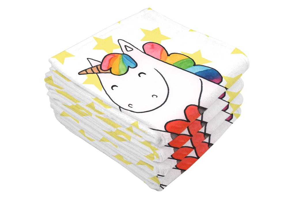 Gäste Handtuch Einhorn Herz Gästetuch, Reisehandtuch, Sport Handtuch, Frottier, Kinder Handtuch, Einhorn, Einhörner, Einhorn Deko, Pegasus, Unicorn, Herz, schlimm, böse, witzig, lustig, Freundin, anders, bunt