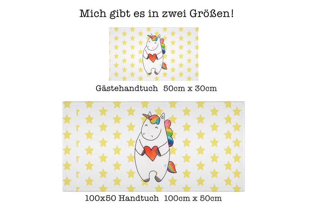 Gäste Handtuch Einhorn Herz Gästetuch, Reisehandtuch, Sport Handtuch, Frottier, Kinder Handtuch, Einhorn, Einhörner, Einhorn Deko, Pegasus, Unicorn, Herz, schlimm, böse, witzig, lustig, Freundin, anders, bunt