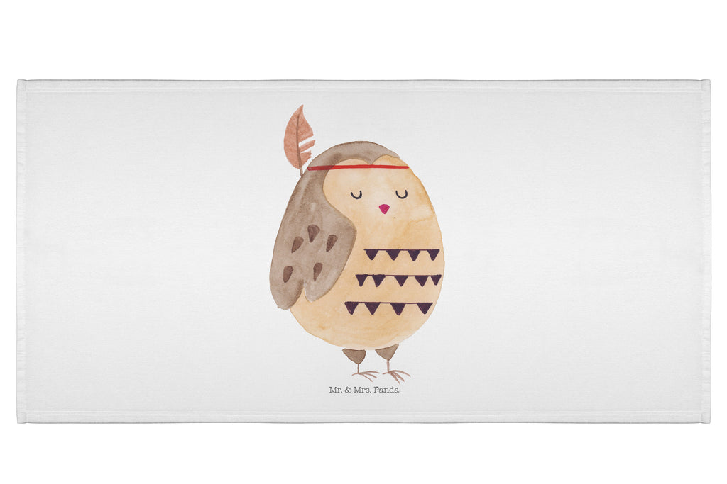 50 x 100 Handtuch Eule Federschmuck Handtuch, Badehandtuch, Badezimmer, Handtücher, groß, Kinder, Baby, Eule, Eule Deko, Owl, Das Leben ist ein Abenteuer, Reisespruch, Federschmuck, Dekoration