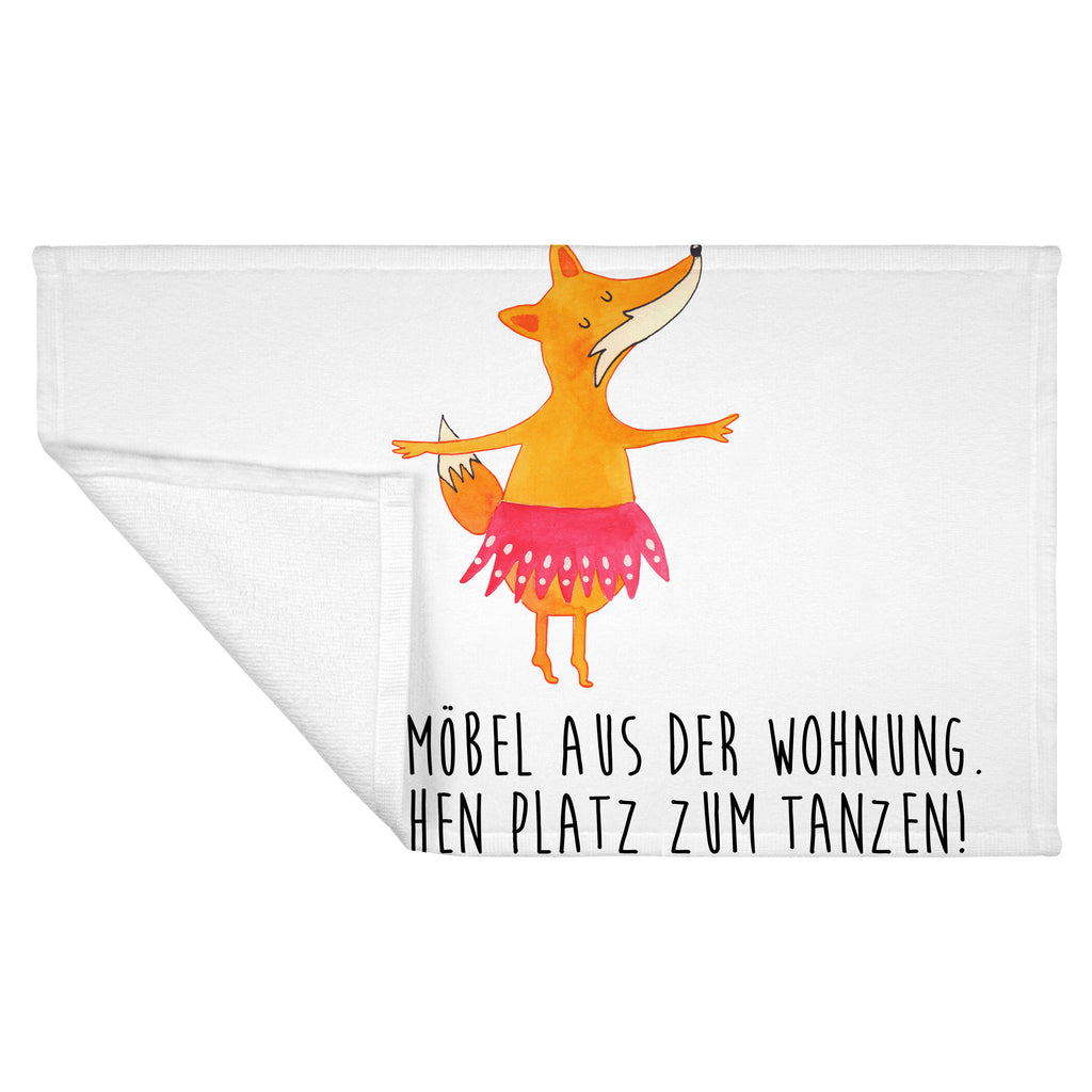 50 x 100 Handtuch Fuchs Ballerina Handtuch, Badehandtuch, Badezimmer, Handtücher, groß, Kinder, Baby, Fuchs, Fuchs Spruch, Füchse, Füchsin, Ballerina, Ballett, Tänzerin, Tanzen, Party, Einladung, Geburtstag