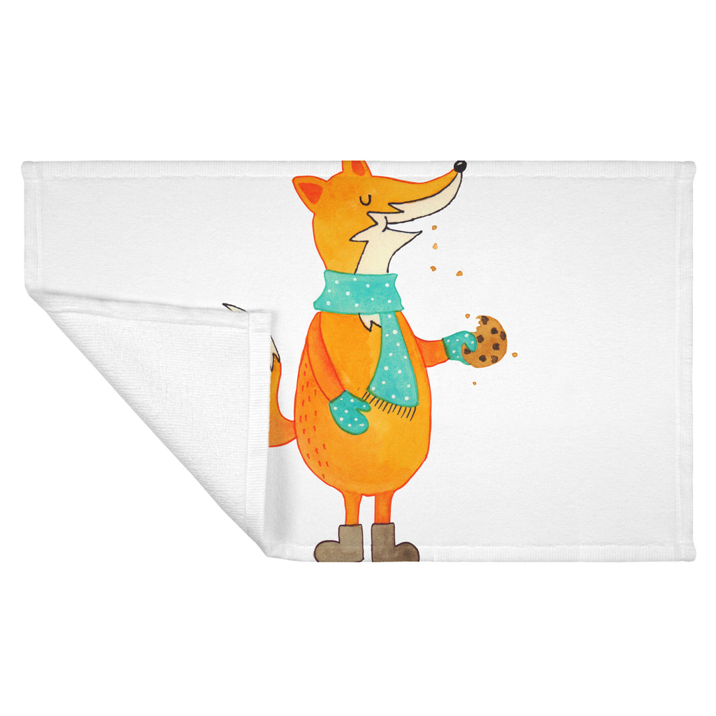 50 x 100 Handtuch Fuchs Keks Handtuch, Badehandtuch, Badezimmer, Handtücher, groß, Kinder, Baby, Fuchs, Füchse, Backen Spruch, Kekse, Winter, Weihnachtszeit, Plätzchen, Liebe, Küche Deko