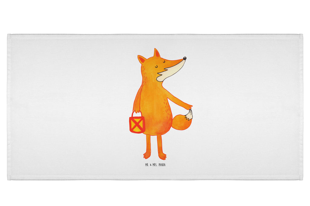 50 x 100 Handtuch Fuchs Laterne Handtuch, Badehandtuch, Badezimmer, Handtücher, groß, Kinder, Baby, Fuchs, Füchse, Spruch trösten, Liebeskummer Spruch, Laterne, Sankt Martin, Laternenumzug, Aufmuntern, Cäsar Otto Hugo Flaischlen