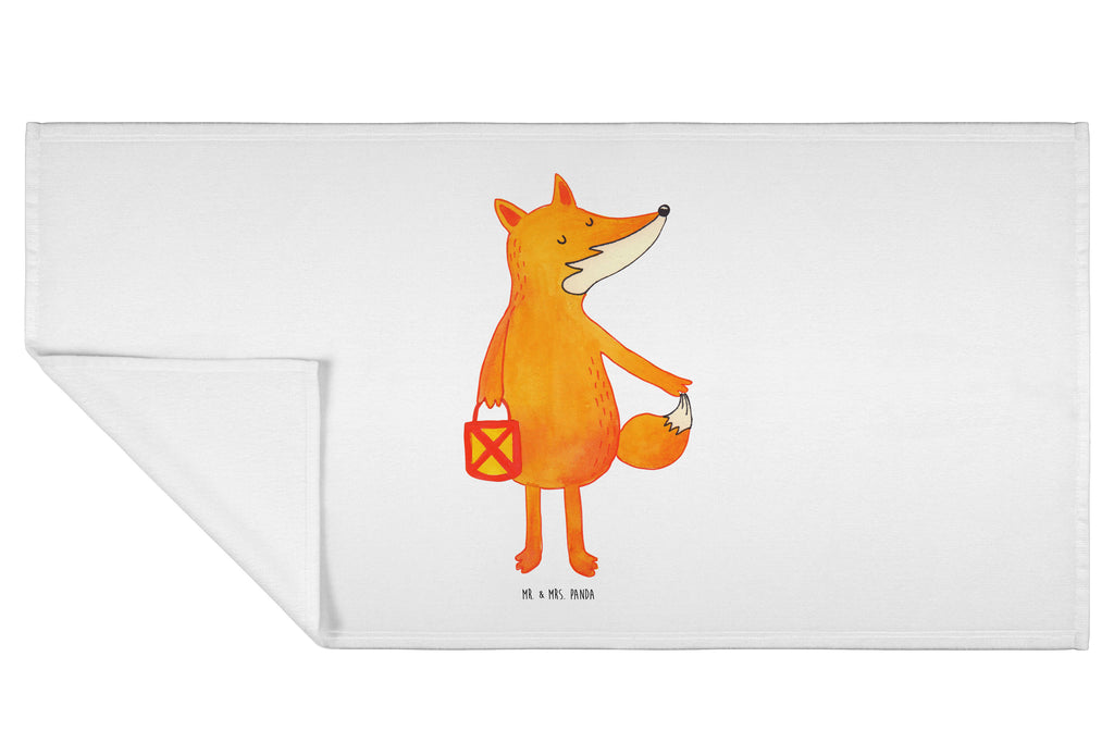 50 x 100 Handtuch Fuchs Laterne Handtuch, Badehandtuch, Badezimmer, Handtücher, groß, Kinder, Baby, Fuchs, Füchse, Spruch trösten, Liebeskummer Spruch, Laterne, Sankt Martin, Laternenumzug, Aufmuntern, Cäsar Otto Hugo Flaischlen