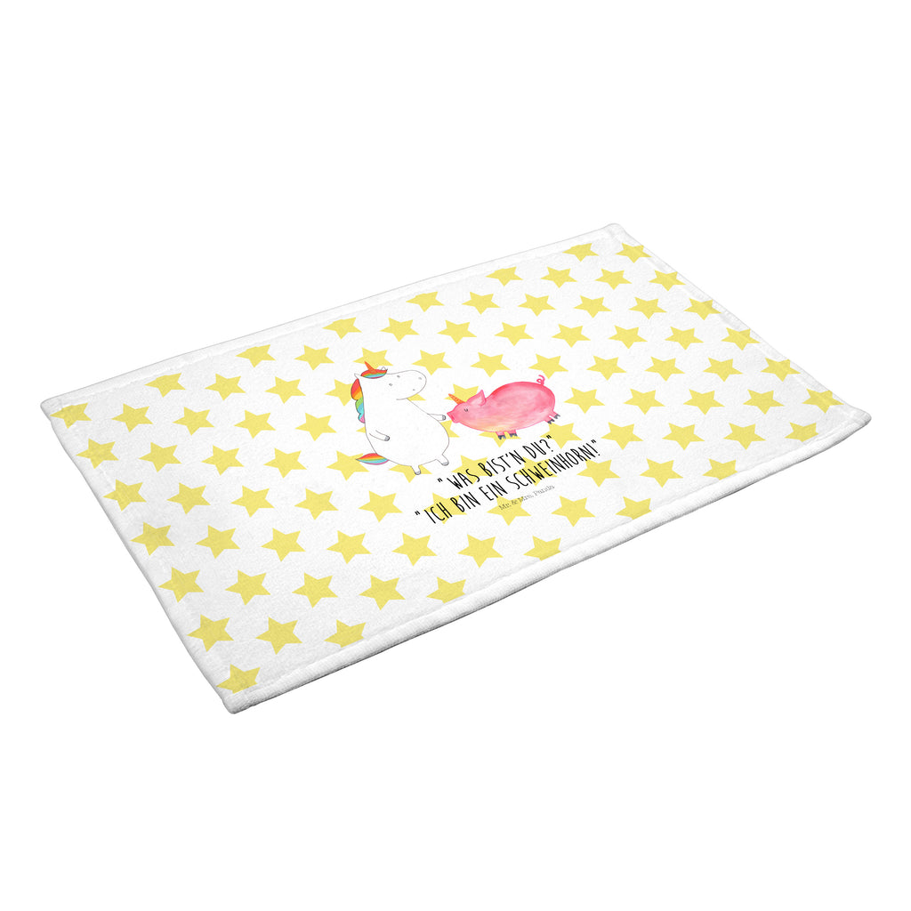 50 x 100 Handtuch Einhorn + Schweinhorn Handtuch, Badehandtuch, Badezimmer, Handtücher, groß, Kinder, Baby, Einhorn, Einhörner, Einhorn Deko, Pegasus, Unicorn, Freundschaft, Schweinhorn, Schwein, Freundin, Schweinchen