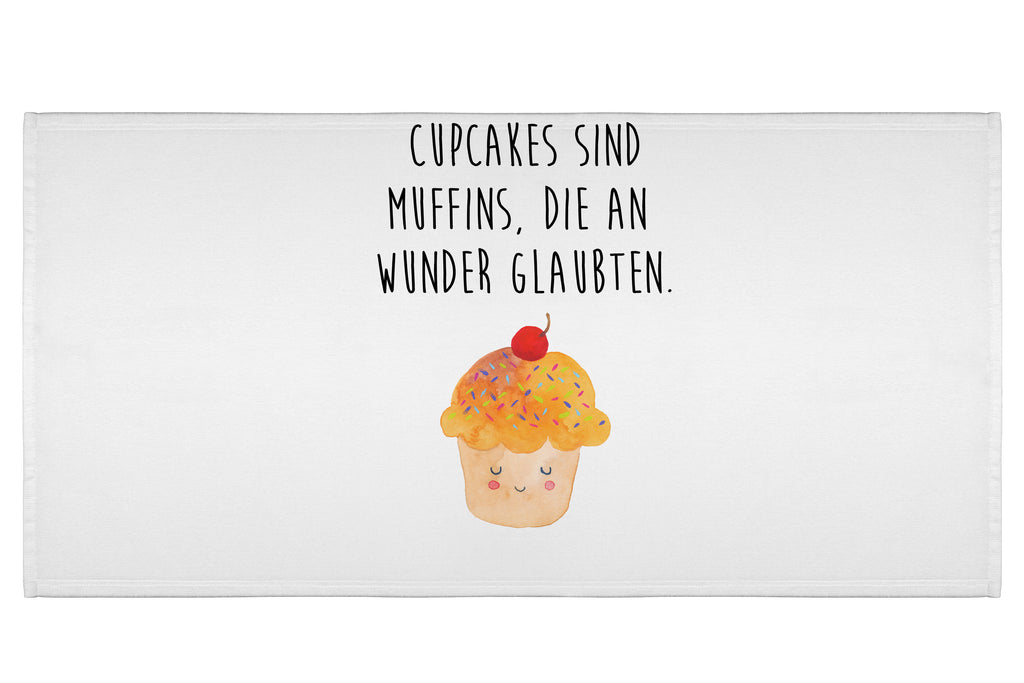 50 x 100 Handtuch Cupcake Handtuch, Badehandtuch, Badezimmer, Handtücher, groß, Kinder, Baby, Tiermotive, Gute Laune, lustige Sprüche, Tiere, Cupcakes, Muffin, Wunder, Küche Deko, Küche Spruch, Backen Geschenk, Geschenk Koch, Motivation Sprüche