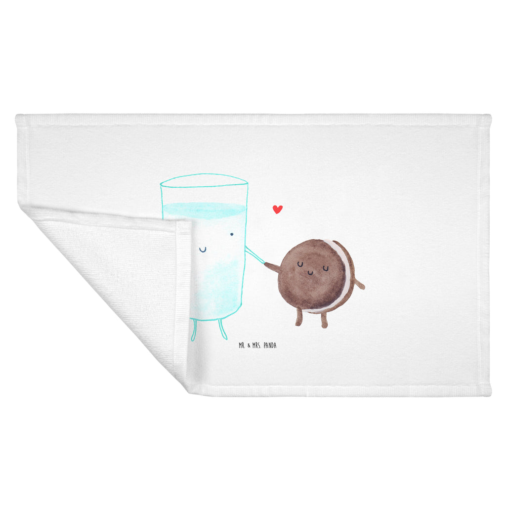 50 x 100 Handtuch Milch & Keks Handtuch, Badehandtuch, Badezimmer, Handtücher, groß, Kinder, Baby, Tiermotive, Gute Laune, lustige Sprüche, Tiere, Milk, Cookie, Milch, Keks, Kekse, Kaffee, Einladung Frühstück, Motiv süß, romantisch, perfektes Paar