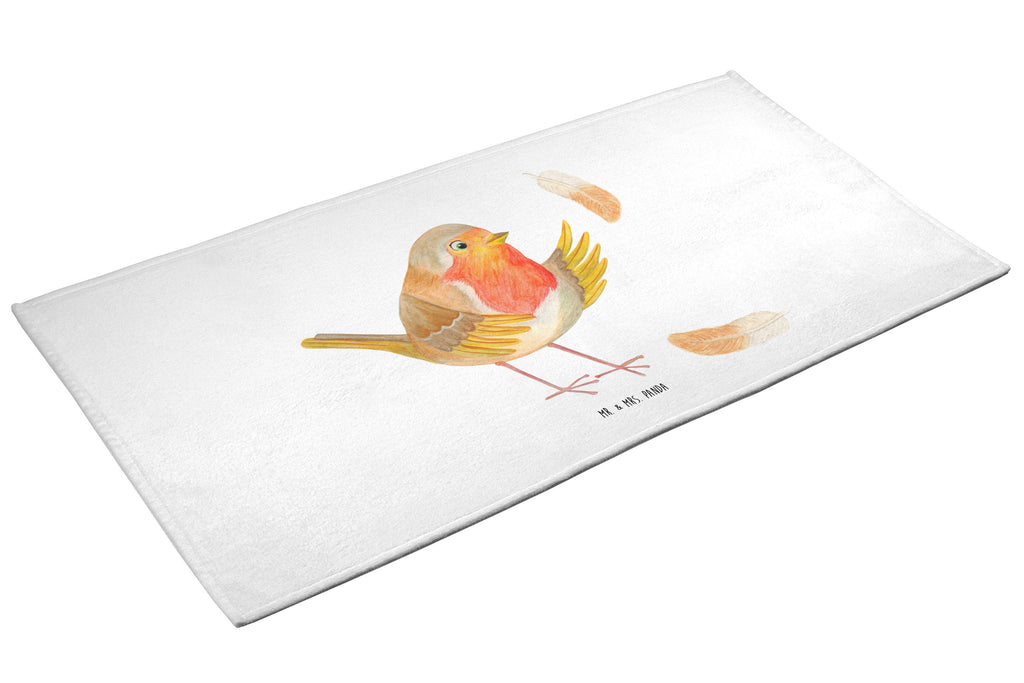 50 x 100 Handtuch Rotkehlchen mit Federn Handtuch, Badehandtuch, Badezimmer, Handtücher, groß, Kinder, Baby, Tiermotive, Gute Laune, lustige Sprüche, Tiere, What if i fall, Rotkehlchen, Spruch Motivation, Spruch Mut, Vogel, Motivation Sprüche, Motivationsbilder, fliegen
