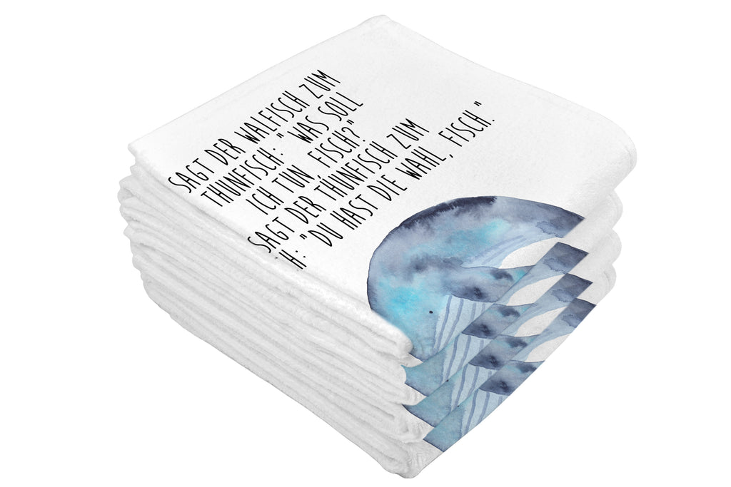 50 x 100 Handtuch Walfisch & Thunfisch Handtuch, Badehandtuch, Badezimmer, Handtücher, groß, Kinder, Baby, Tiermotive, Gute Laune, lustige Sprüche, Tiere, Wal, Wahl, Tunfisch, Wortwitz lustig, Spruch lustig, Flachwitz, Witz, Spruch des Tages, Flachwitz Geschenk