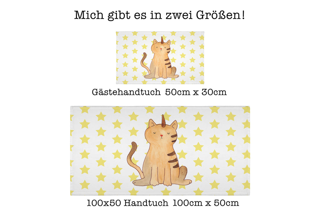 50 x 100 Handtuch Einhorn Katze Handtuch, Badehandtuch, Badezimmer, Handtücher, groß, Kinder, Baby, Einhorn, Einhörner, Einhorn Deko, Pegasus, Unicorn, Katzer, Mieze, Regenbogen, Glitzer, Einhornpower, Erwachsenwerden, Katze, Katzenhorn, Einhornkatze, Kittyhorn