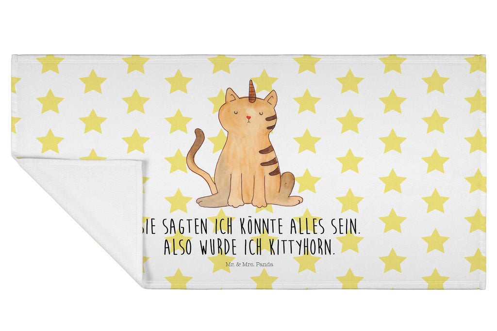 50 x 100 Handtuch Einhorn Katze Handtuch, Badehandtuch, Badezimmer, Handtücher, groß, Kinder, Baby, Einhorn, Einhörner, Einhorn Deko, Pegasus, Unicorn, Katzer, Mieze, Regenbogen, Glitzer, Einhornpower, Erwachsenwerden, Katze, Katzenhorn, Einhornkatze, Kittyhorn