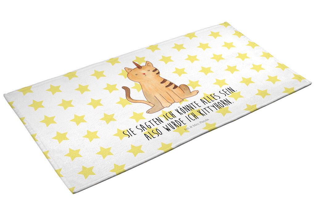50 x 100 Handtuch Einhorn Katze Handtuch, Badehandtuch, Badezimmer, Handtücher, groß, Kinder, Baby, Einhorn, Einhörner, Einhorn Deko, Pegasus, Unicorn, Katzer, Mieze, Regenbogen, Glitzer, Einhornpower, Erwachsenwerden, Katze, Katzenhorn, Einhornkatze, Kittyhorn