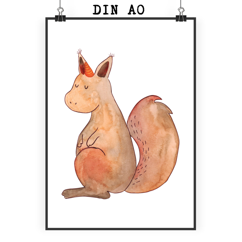 Poster Einhörnchen Glaube Poster, Wandposter, Bild, Wanddeko, Küchenposter, Kinderposter, Wanddeko Bild, Raumdekoration, Wanddekoration, Handgemaltes Poster, Mr. & Mrs. Panda Poster, Designposter, Kunstdruck, Posterdruck, Einhorn, Einhörner, Einhorn Deko, Pegasus, Unicorn, Einhörnchen, Eichhörnchen, Eichhorn
