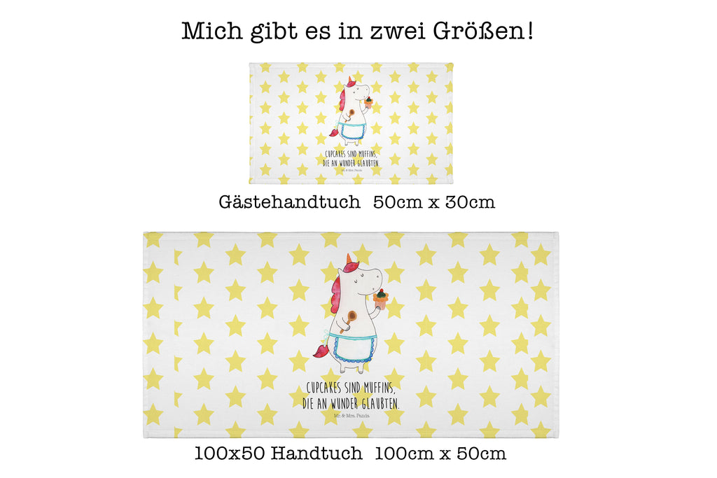 Gäste Handtuch Einhorn Küchenfee Gästetuch, Reisehandtuch, Sport Handtuch, Frottier, Kinder Handtuch, Einhorn, Einhörner, Einhorn Deko, Pegasus, Unicorn, backen, Muffin, Motivation, Träumer, träumen, Bäckerin, Hobbykoch, Koch, Torte, Kuchen