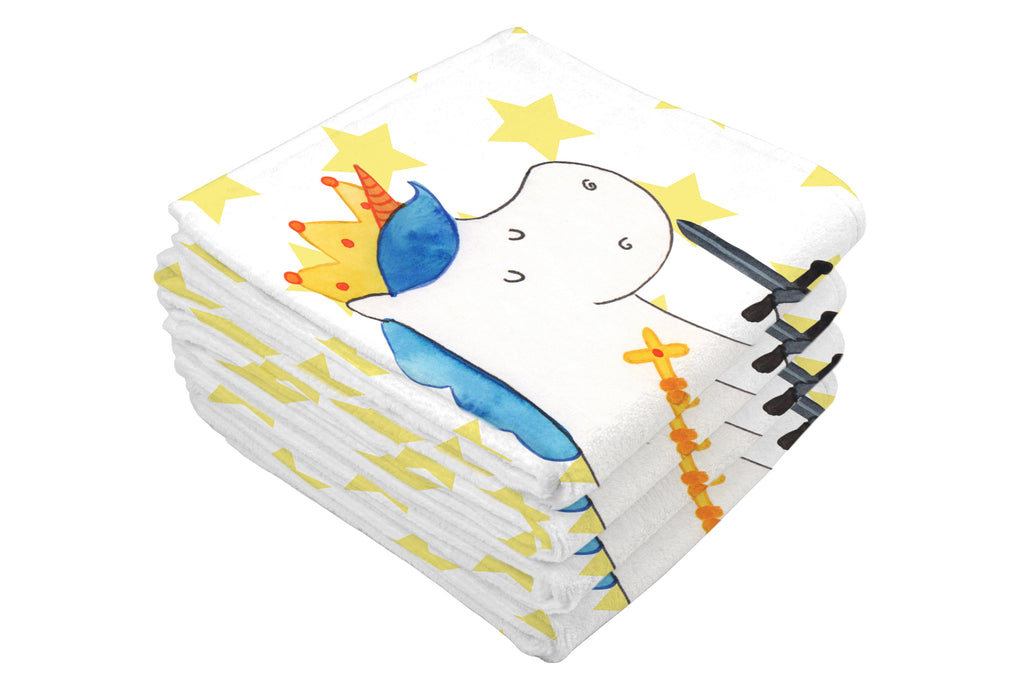 Gäste Handtuch Einhorn König mit Schwert Gästetuch, Reisehandtuch, Sport Handtuch, Frottier, Kinder Handtuch, Einhorn, Einhörner, Einhorn Deko, Pegasus, Unicorn, König, Ritter, Mittelalter