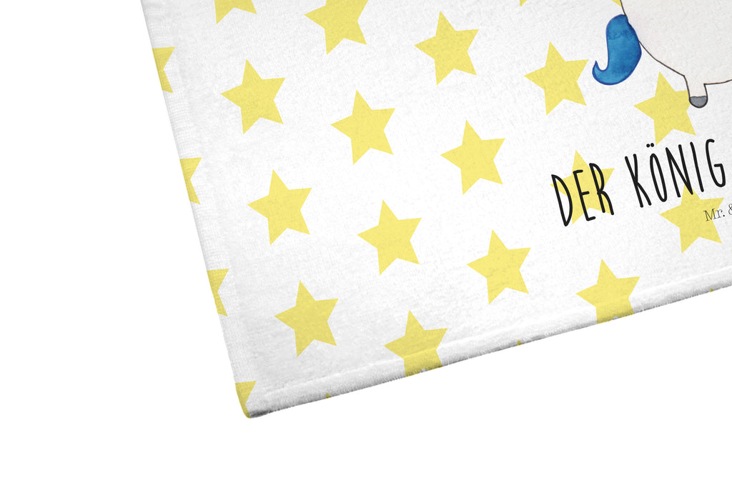 Gäste Handtuch Einhorn König mit Schwert Gästetuch, Reisehandtuch, Sport Handtuch, Frottier, Kinder Handtuch, Einhorn, Einhörner, Einhorn Deko, Pegasus, Unicorn, König, Ritter, Mittelalter