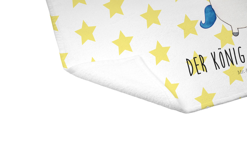 Gäste Handtuch Einhorn König mit Schwert Gästetuch, Reisehandtuch, Sport Handtuch, Frottier, Kinder Handtuch, Einhorn, Einhörner, Einhorn Deko, Pegasus, Unicorn, König, Ritter, Mittelalter