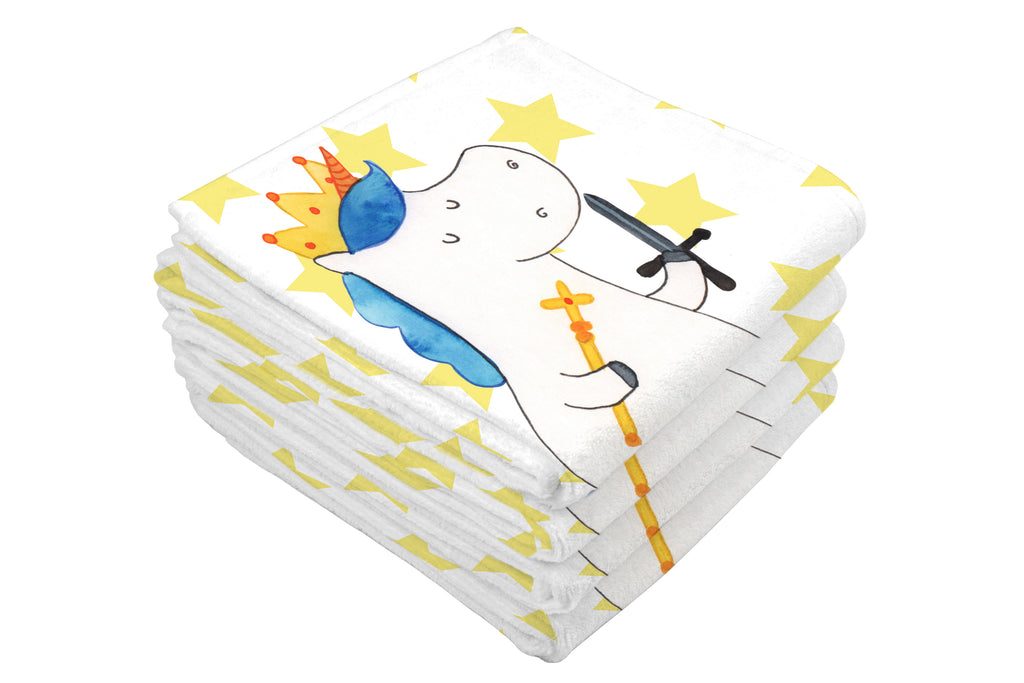 Gäste Handtuch Einhorn König mit Schwert Gästetuch, Reisehandtuch, Sport Handtuch, Frottier, Kinder Handtuch, Einhorn, Einhörner, Einhorn Deko, Pegasus, Unicorn, König, Ritter, Mittelalter