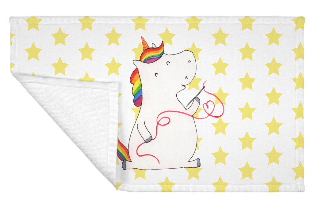 Gäste Handtuch Einhorn Näherin Gästetuch, Reisehandtuch, Sport Handtuch, Frottier, Kinder Handtuch, Einhorn, Einhörner, Einhorn Deko, Pegasus, Unicorn, Näherin, nähen, Mädchen, Freundin, Häkeln, Stricken, basteln, Nähzimmer
