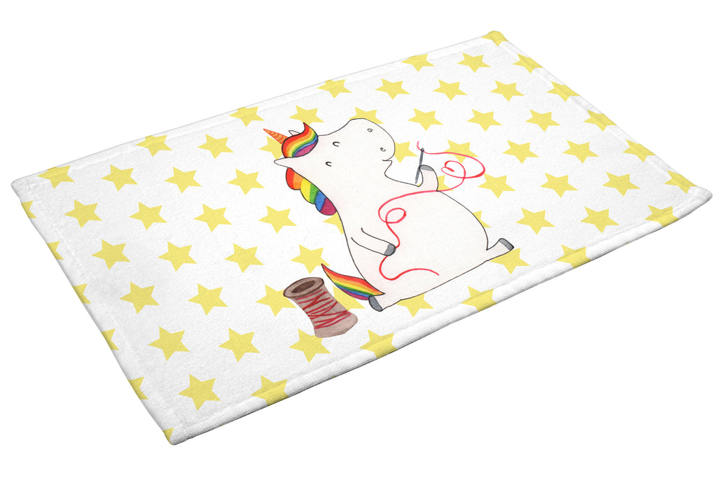 Gäste Handtuch Einhorn Näherin Gästetuch, Reisehandtuch, Sport Handtuch, Frottier, Kinder Handtuch, Einhorn, Einhörner, Einhorn Deko, Pegasus, Unicorn, Näherin, nähen, Mädchen, Freundin, Häkeln, Stricken, basteln, Nähzimmer