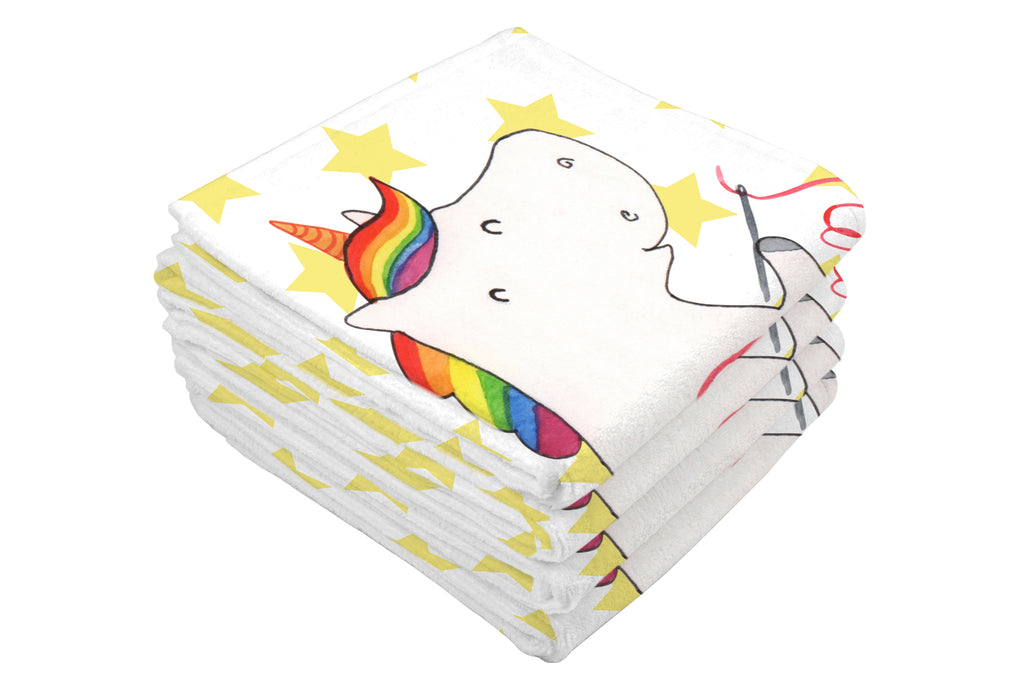 Gäste Handtuch Einhorn Näherin Gästetuch, Reisehandtuch, Sport Handtuch, Frottier, Kinder Handtuch, Einhorn, Einhörner, Einhorn Deko, Pegasus, Unicorn, Näherin, nähen, Mädchen, Freundin, Häkeln, Stricken, basteln, Nähzimmer