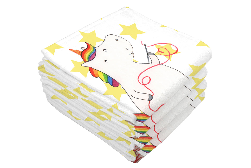 Gäste Handtuch Einhorn Näherin Gästetuch, Reisehandtuch, Sport Handtuch, Frottier, Kinder Handtuch, Einhorn, Einhörner, Einhorn Deko, Pegasus, Unicorn, Näherin, nähen, Mädchen, Freundin, Häkeln, Stricken, basteln, Nähzimmer